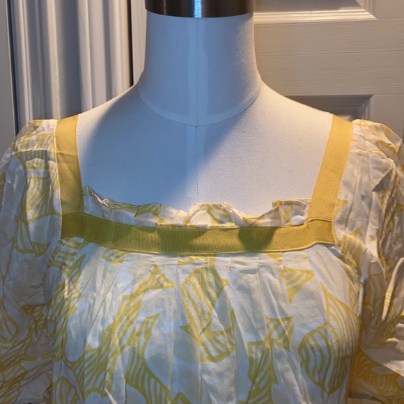 Mossimo Floral Puff Sleeve Top - Picture 2 of 6